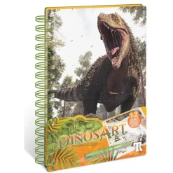 Dinos Art Juegos Educativos*Libro Creativo Pequeno Arte En Lamina Dinosaurios Dinosart