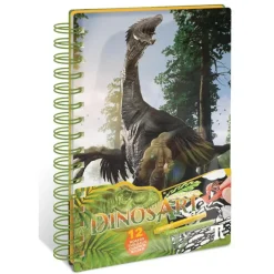 Dinos Art Juegos Educativos*Libro Creativo Pequeno Arte En Terciopelo Dinosaurios Dinosart