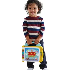 VTech Preescolar*Libro Educativo Mis Primeras 100 Palabras Bilingue Vehiculos Y Maneras De Desplazarse,Espanol-Ingles