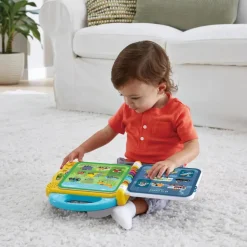 VTech Preescolar*Libro Educativo Mis Primeras 100 Palabras Bilingue Vehiculos Y Maneras De Desplazarse,Espanol-Ingles