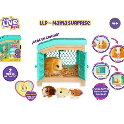 LITTLE LIVE PET Electrónicos*s Mascota Interactiva Cobaya Guinea Pigs Mama Surprise