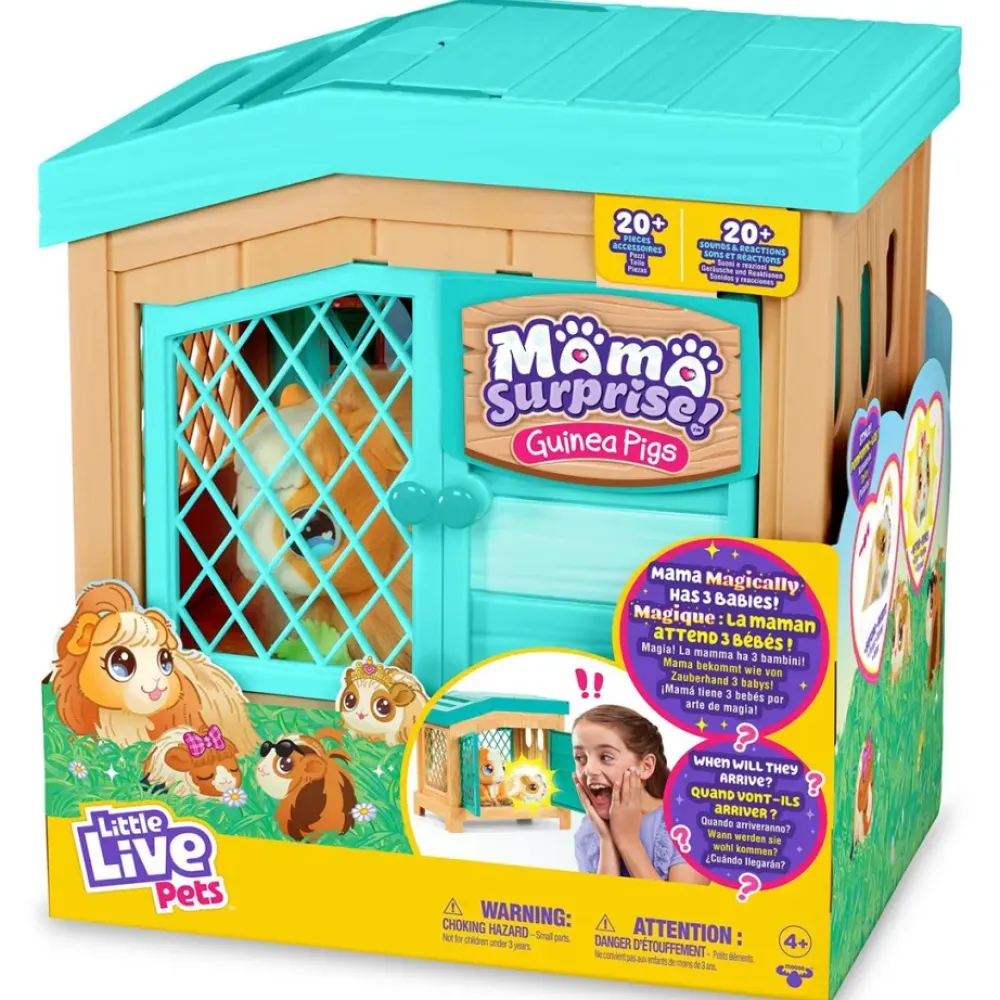 LITTLE LIVE PET Electrónicos*s Mascota Interactiva Cobaya Guinea Pigs Mama Surprise
