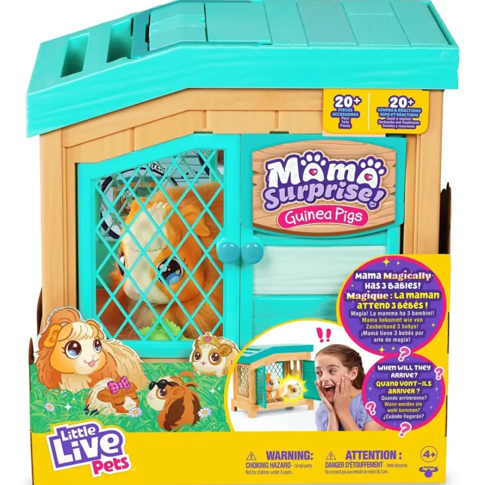 LITTLE LIVE PET Electrónicos*s Mascota Interactiva Cobaya Guinea Pigs Mama Surprise