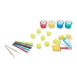 El Corte Inglés Juegos Educativos*Maletin De Dibujo Con Pinturas, Sellos Y Rodillos De Espuma Crea, Pinta Y Colorea El Corte Ingles