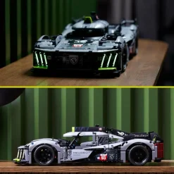 LEGO Puzzles Y Construcciones*Maqueta De Coche De Carreras Para Construir Peugeot 9X8 24H Le Mans Hybrid Hypercar Technic