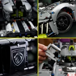 LEGO Puzzles Y Construcciones*Maqueta De Coche De Carreras Para Construir Peugeot 9X8 24H Le Mans Hybrid Hypercar Technic