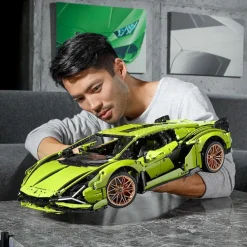 LEGO Puzzles Y Construcciones*Maqueta De Coche Para Construir Lamborghini Sian Fkp 37 Technic