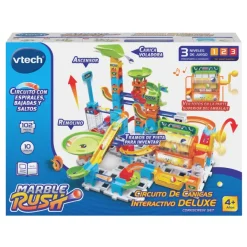 VTech Juegos De Mesa*Marble Rush Deluxe Corkscrew Set Circuito De Canicas Interactivo