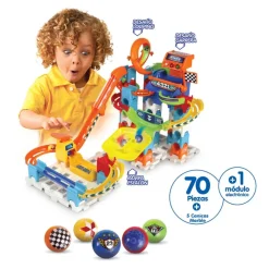 VTech Juegos De Mesa*Marble Rush Racing Track Set Circuito De Canicas Interactivo