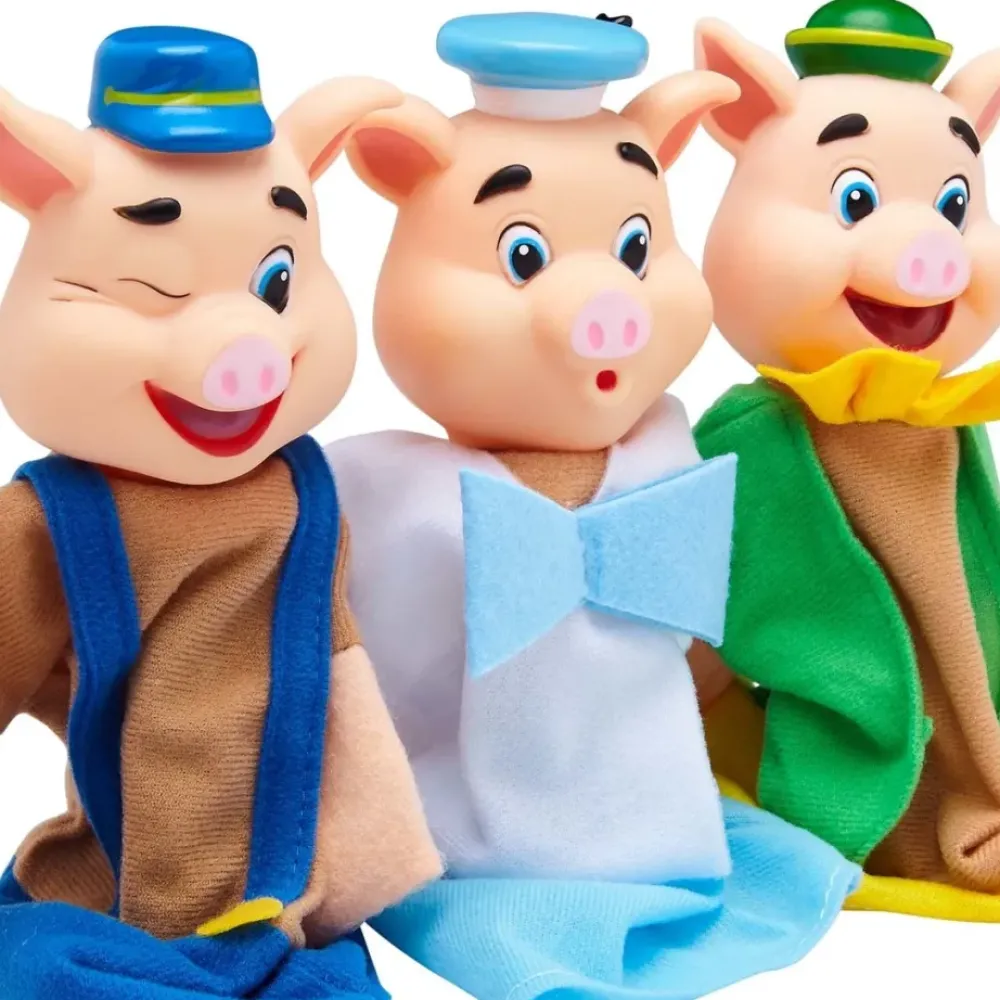 El Corte Inglés Munecas Y Peluches*Marionetas Colorin Colorado El Teatro De Los 3 Cerditos El Corte Ingles