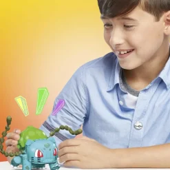 Mega Construx Puzzles Y Construcciones* Pokemon Bulbasaur Figura De 175 Bloques De Construccion