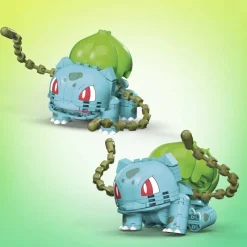 Mega Construx Puzzles Y Construcciones* Pokemon Bulbasaur Figura De 175 Bloques De Construccion