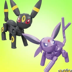 Mega Construx Puzzles Y Construcciones* Pokemon Pack Umbreon Y Espeon Figuras De Bloques De Construccion