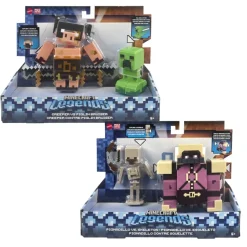 Minecraft Muñecos Articulados* Legends 2 Figuras De Accion Nerviosas Surtidas
