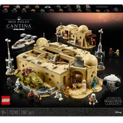 LEGO Puzzles Y Construcciones*Modelo De Construccion Cantina De Mos Eisley Con Mini Figuras Star Wars
