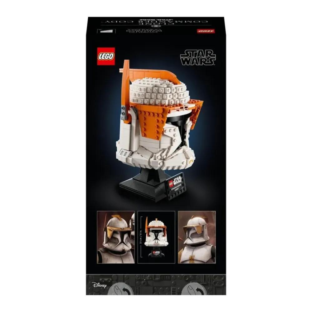 LEGO Puzzles Y Construcciones*Modelo De Construccion Casco Del Comandante Clon Cody Decoracion Star Wars