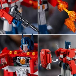 LEGO Puzzles Y Construcciones*Modelo 2En1 De Transformers Para Construir Optimus Prime Figura Icons