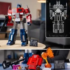 LEGO Puzzles Y Construcciones*Modelo 2En1 De Transformers Para Construir Optimus Prime Figura Icons