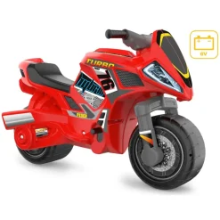 Feber Vehículos Eléctricos*Moto De Juguete Bebe Infantil Moto Turbo Hybrid 6V