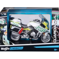 Maisto Coches, Circuitos Y Radiocontrol*Moto Guardia Civil 1:18 (Bmw R 1200 Rt)