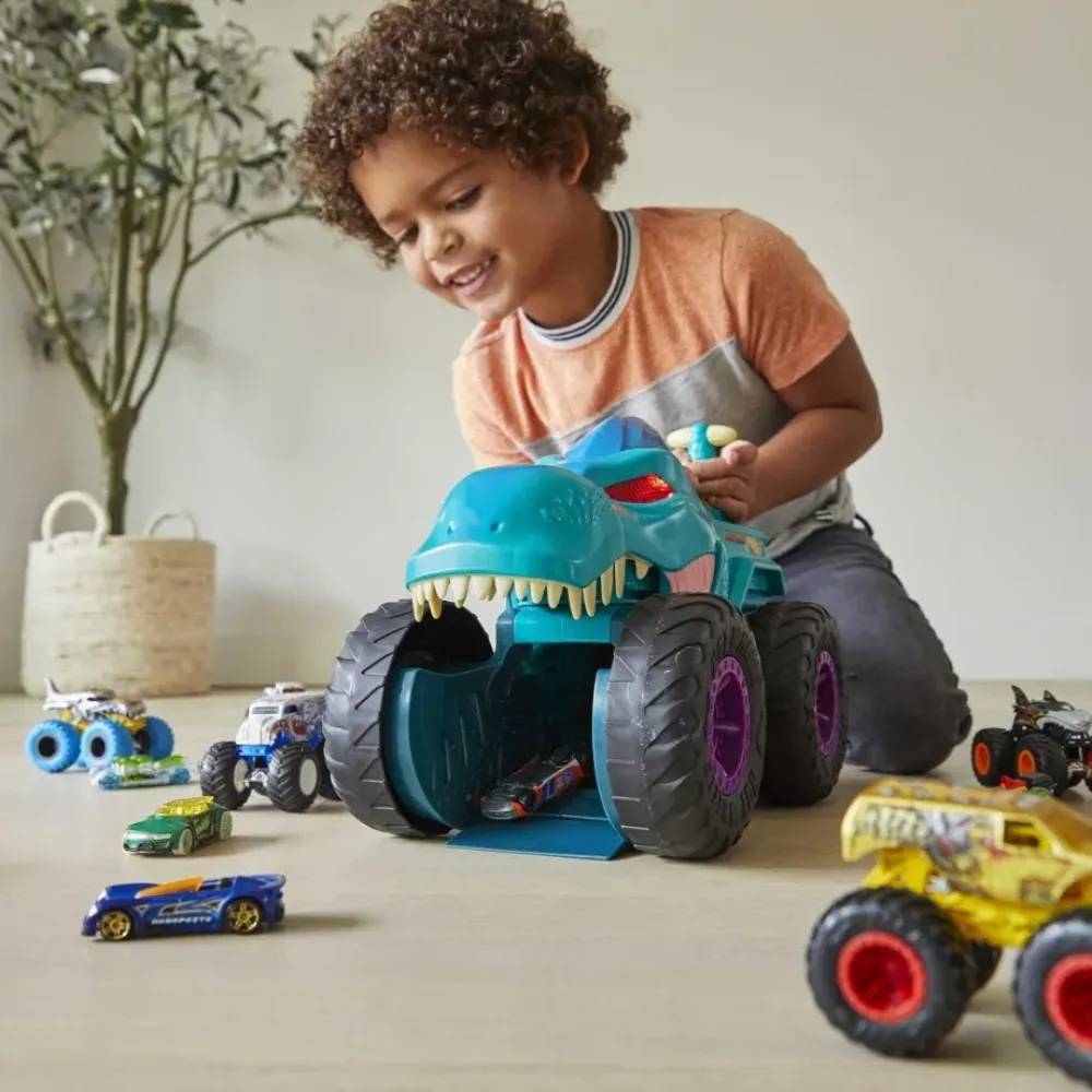 Hot Wheels Coches, Circuitos Y Radiocontrol*Muerdecoches Mega Wrex