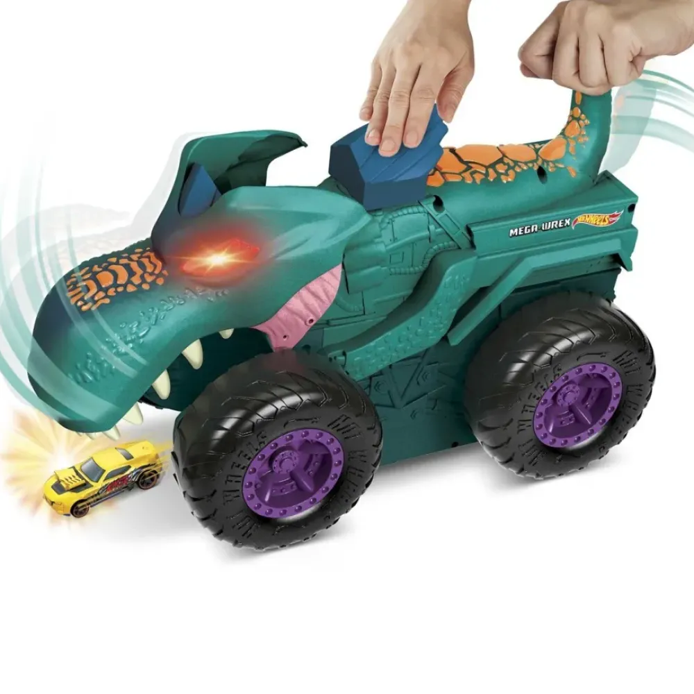Hot Wheels Coches, Circuitos Y Radiocontrol*Muerdecoches Mega Wrex