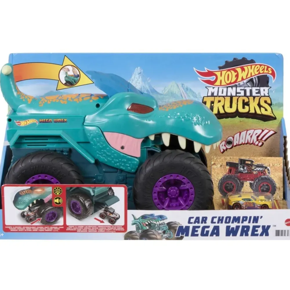 Hot Wheels Coches, Circuitos Y Radiocontrol*Muerdecoches Mega Wrex