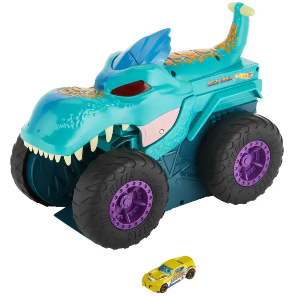 Hot Wheels Coches, Circuitos Y Radiocontrol*Muerdecoches Mega Wrex