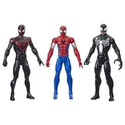 Hasbro Muñecos Articulados*Multipack 3 Figuras Collection Titan Spiderman Marvel