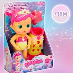Bloopies Munecas Y Peluches*Muneca Bebe Con Disfraz De Sirena Magic Tail Mermaids