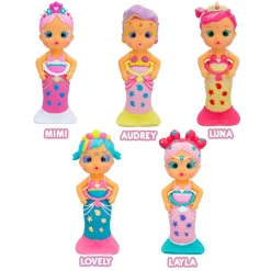 Bloopies Munecas Y Peluches*Muneca Bebe Con Disfraz De Sirena Magic Tail Mermaids