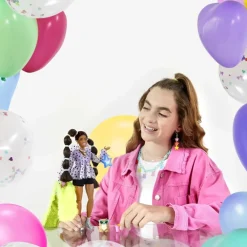 Barbie Munecas Y Peluches*Muneca Con Coleta Burbujas Extra