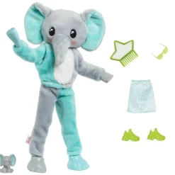 Barbie Munecas Y Peluches*Muneca Con Disfraz De Elefante Cutie Reveal