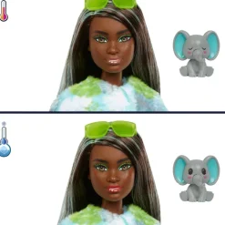 Barbie Munecas Y Peluches*Muneca Con Disfraz De Elefante Cutie Reveal