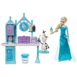 Mattel Munecas Y Peluches*Muneca Elsa Con Heladeria Disney Frozen