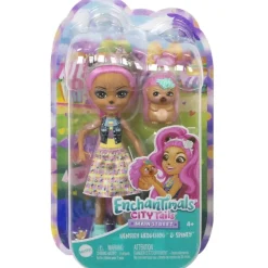 Enchantimals Munecas Y Peluches*Muneca Hensley Hedgehog City Tails