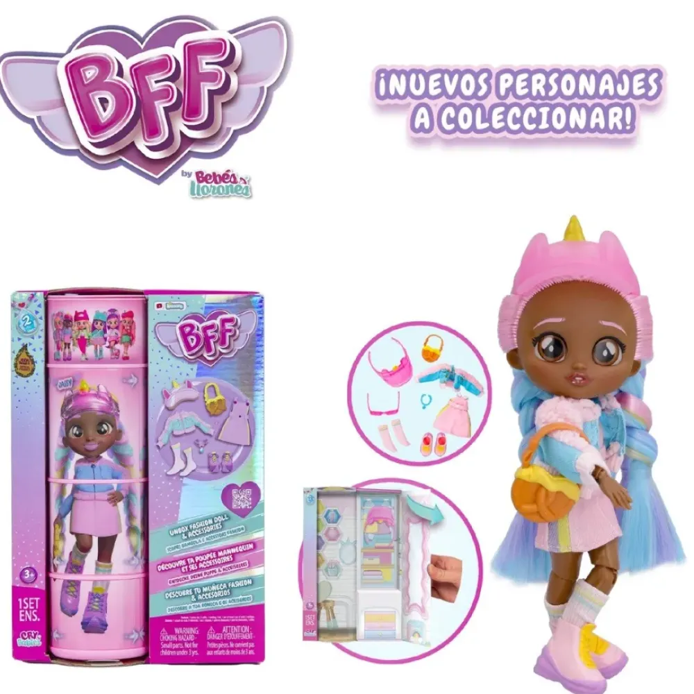 BFF Munecas Y Peluches*Muneca Jassy By Bebes Llorones