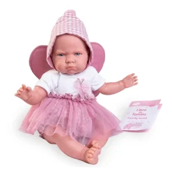 Muñecas Antonio Juan Munecas Y Peluches*Muneca Mi Primer Reborn Berta Con Alitas De Mariposa Munecas Antonio Juan