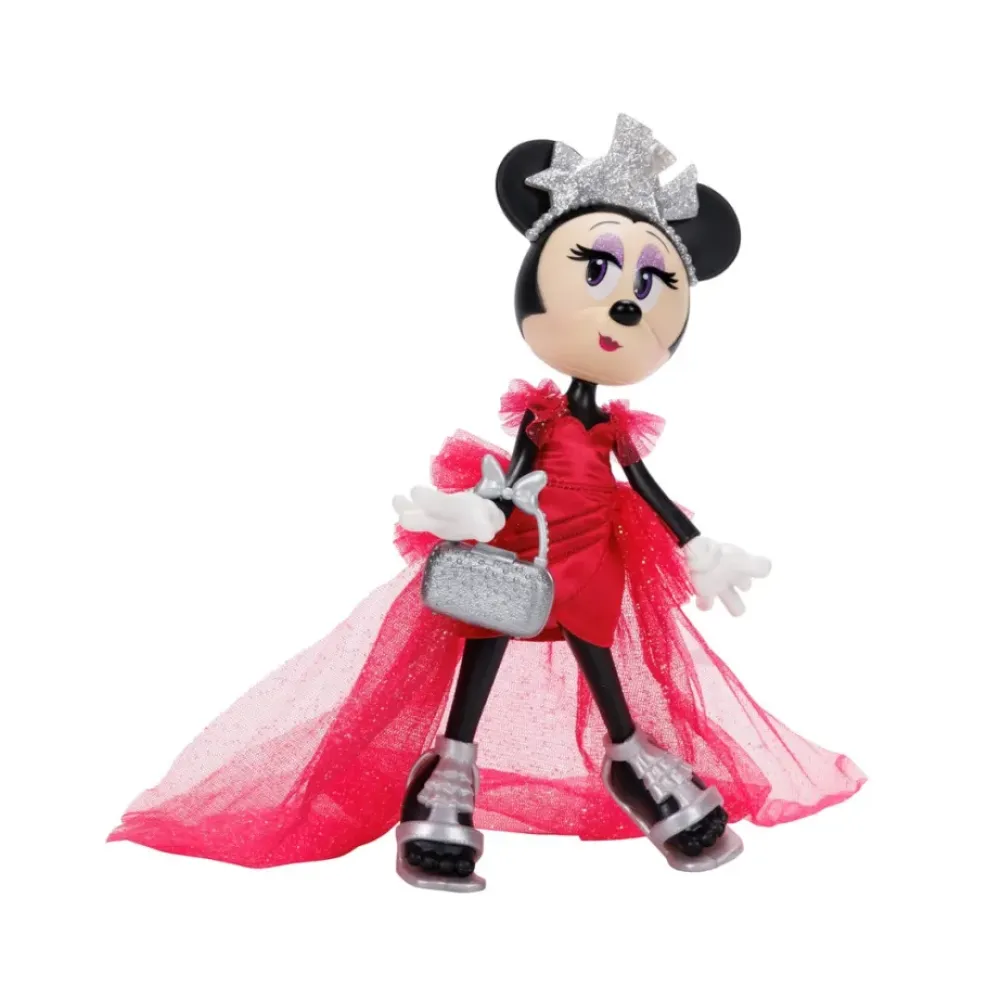 Jakks Pacific Muñecos Articulados*Muneca Minnie Mouse 25 Cm Edicion Especial Disney 100 Aniversario
