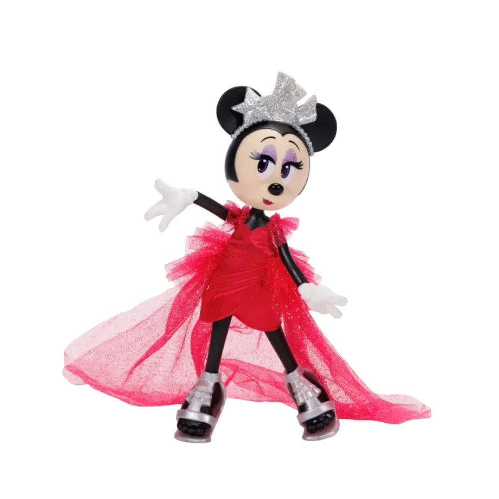 Jakks Pacific Muñecos Articulados*Muneca Minnie Mouse 25 Cm Edicion Especial Disney 100 Aniversario