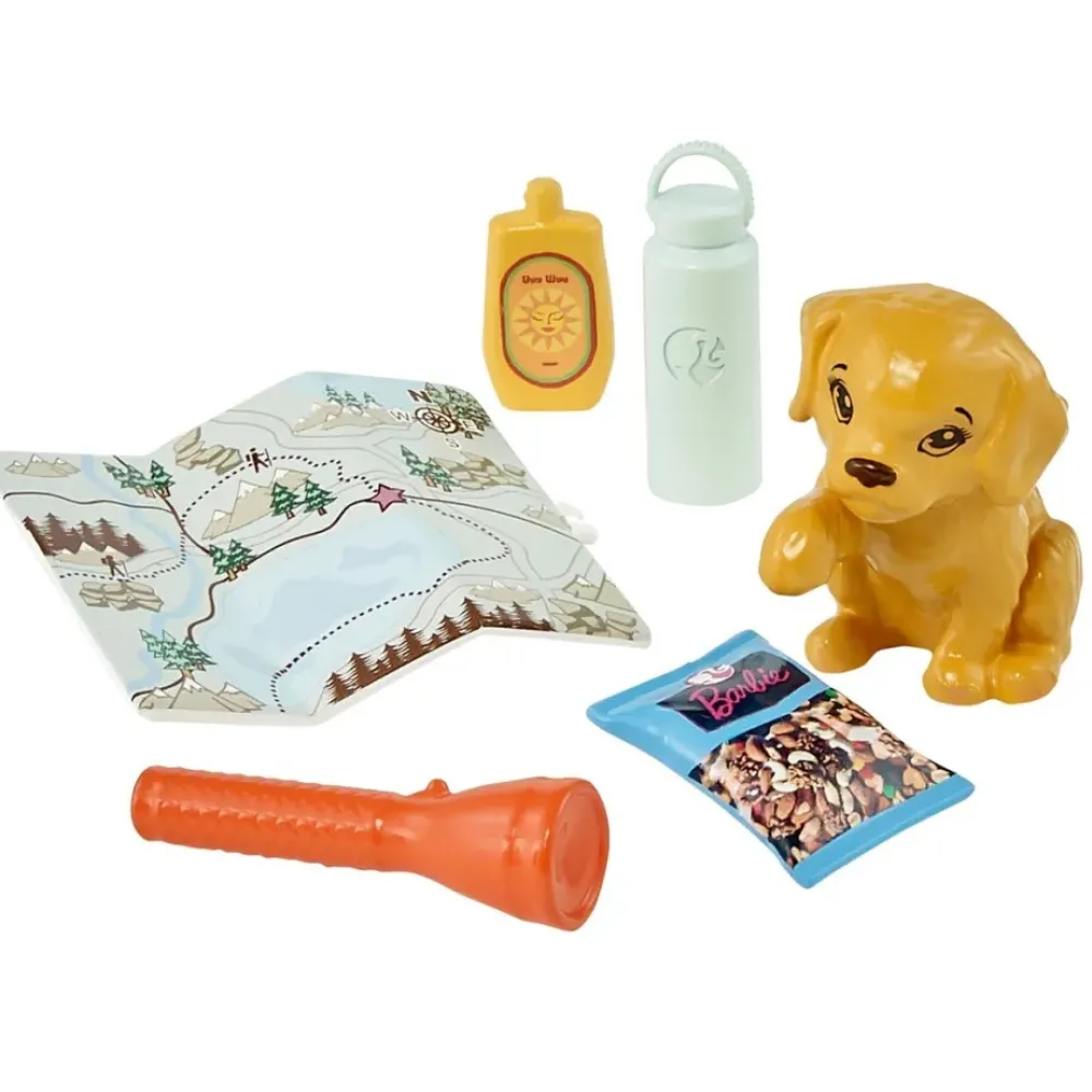 Barbie Munecas Y Peluches*Muneca Modelo Con Accesorios Y Mascotas Bienestar