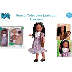 NANCY COLECCIÓN Munecas Y Peluches*Muneca Nancy Coleccion Lesly Con Trosseau