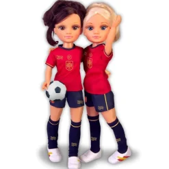 Nancy Munecas Y Peluches*Muneca Futbolista Un Dia Con La Seleccion Espanola De Futbol - Morena