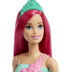 Barbie Munecas Y Peluches*Muneca Princesa Rubia Con Corona Rosa