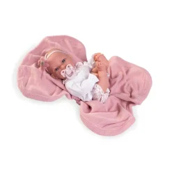Muñecas Antonio Juan Munecas Y Peluches*Muneca Recien Nacida Baby Toneta Posturitas Con Mantita Munecas Antonio Juan