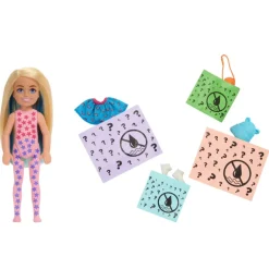 Barbie Munecas Y Peluches*Muneca Revela Colores Con Agua Chelsea Color Reveal Deporte Modelos Surtidos