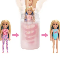 Barbie Munecas Y Peluches*Muneca Revela Colores Con Agua Chelsea Color Reveal Deporte Modelos Surtidos