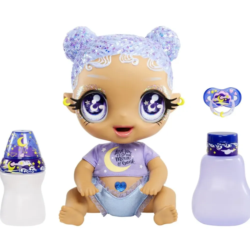 GLITTER BABYZ Munecas Y Peluches*Muneca Selena Stargazer (Moon)