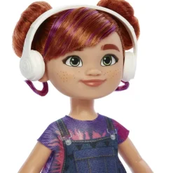 Karma Munecas Y Peluches*Muneca Switch Con Pelo Enraizado Y Cascos De Musica El Mundo De