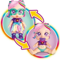 Supercute Munecas Y Peluches*Muneca Y Mascotas Interactiva Super Cute Rainbow Party Doll